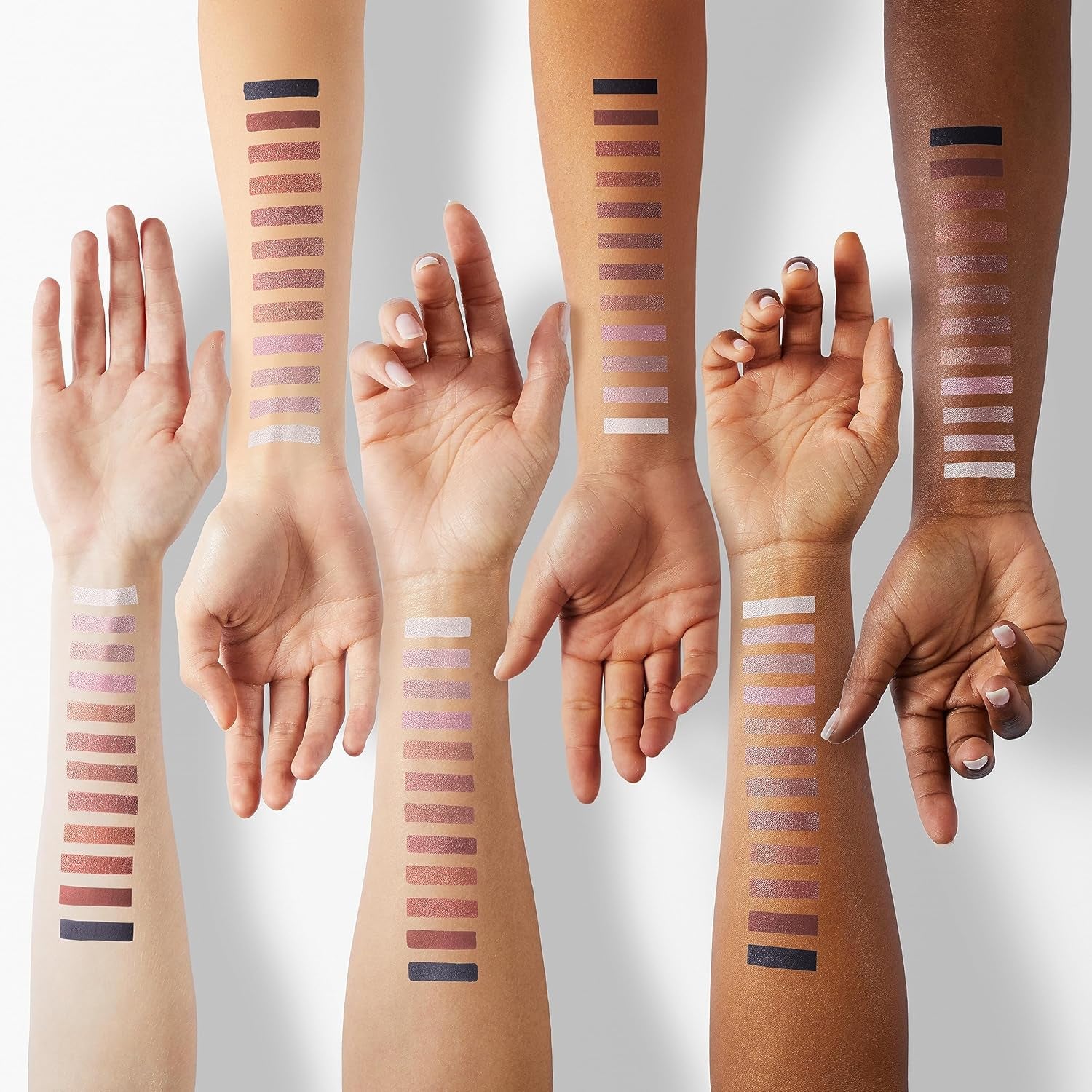 Vegan Nude Eyeshadow Palette - 16 Organic Shades with High Pigment and Long-Lasting Shimmer