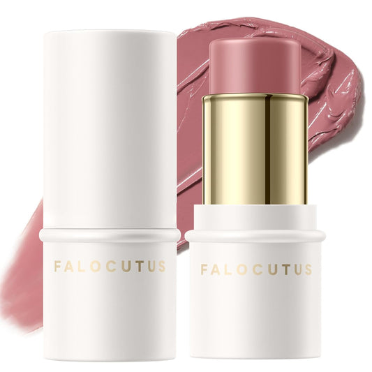 Versatile 2-Piece Cream Blush Stick Set for Cheeks, Lips & Eyes - Long-Lasting Matte & Dewy Finish, Effortless Application!
